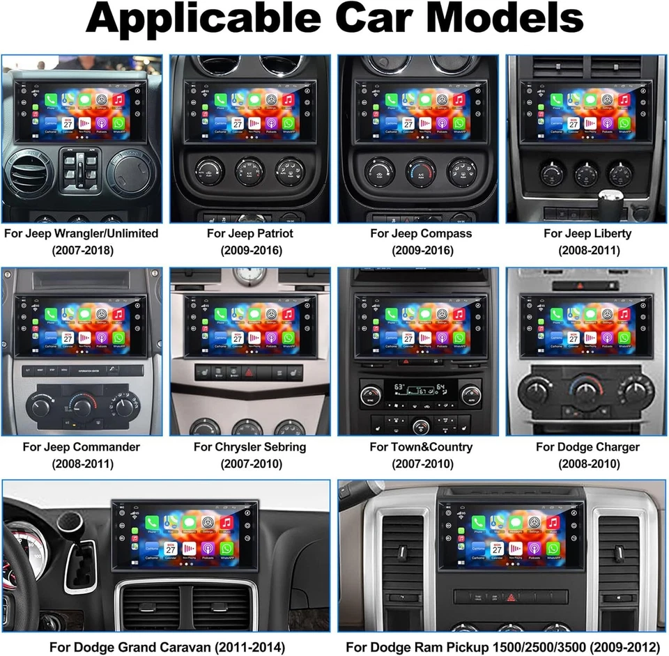 Radio For Chevrolet Epica 2006-2011 Android Car Stereo Radio with CarPlay & Android Auto Head Unit - Image 3